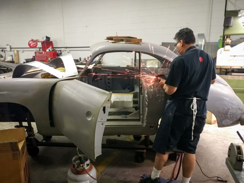 vintage 1953 porsche 356 restoration