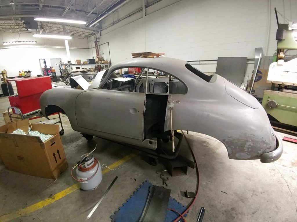 vintage 1953 porsche 356 restoration project