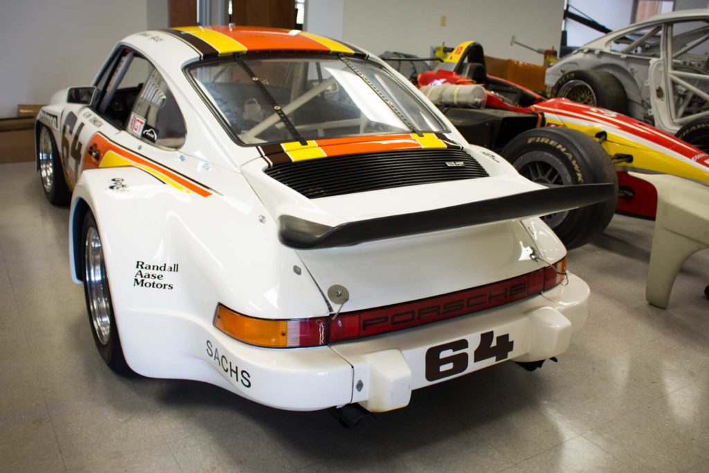 aase brothers porsche 911 gtu race car back