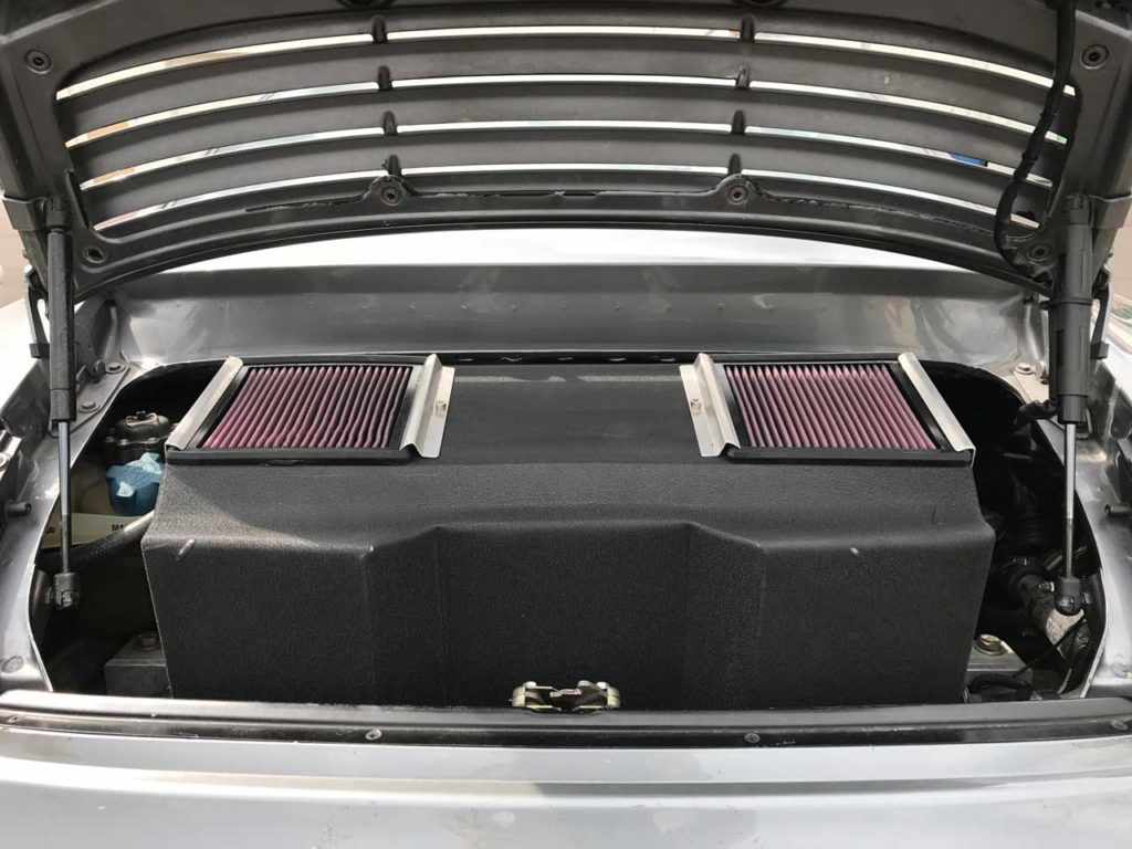 custom porsche 996 turbo airbox
