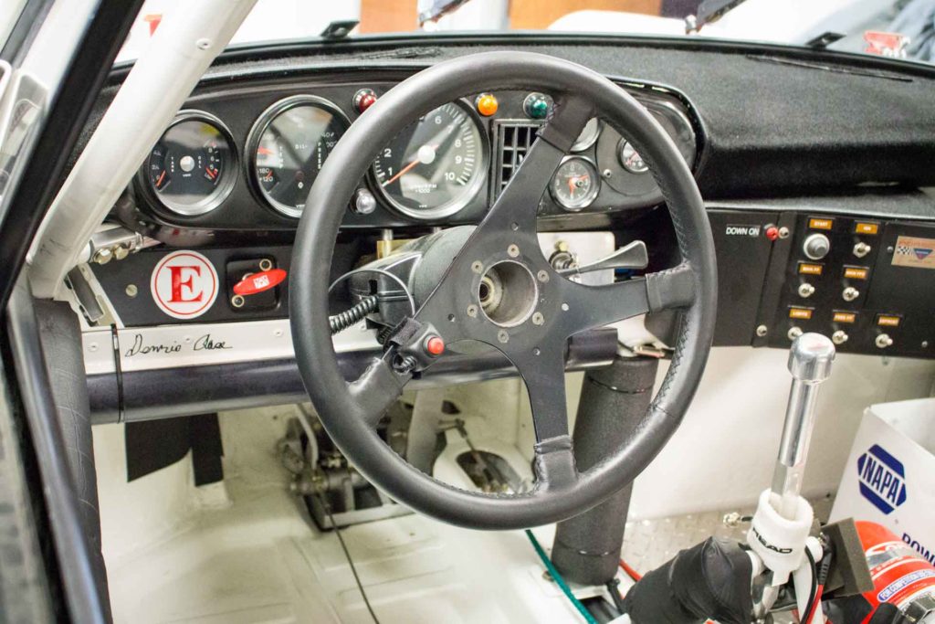 inside asse brothers porsche 911 gtu race car