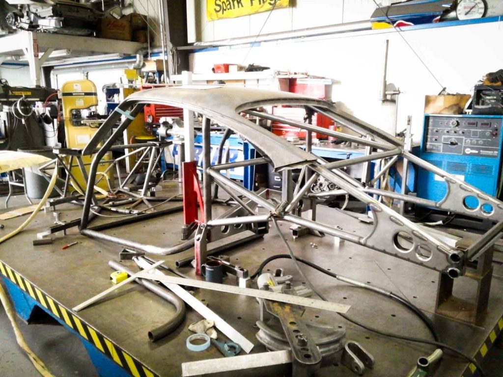 porsche 935 chassis fabrication