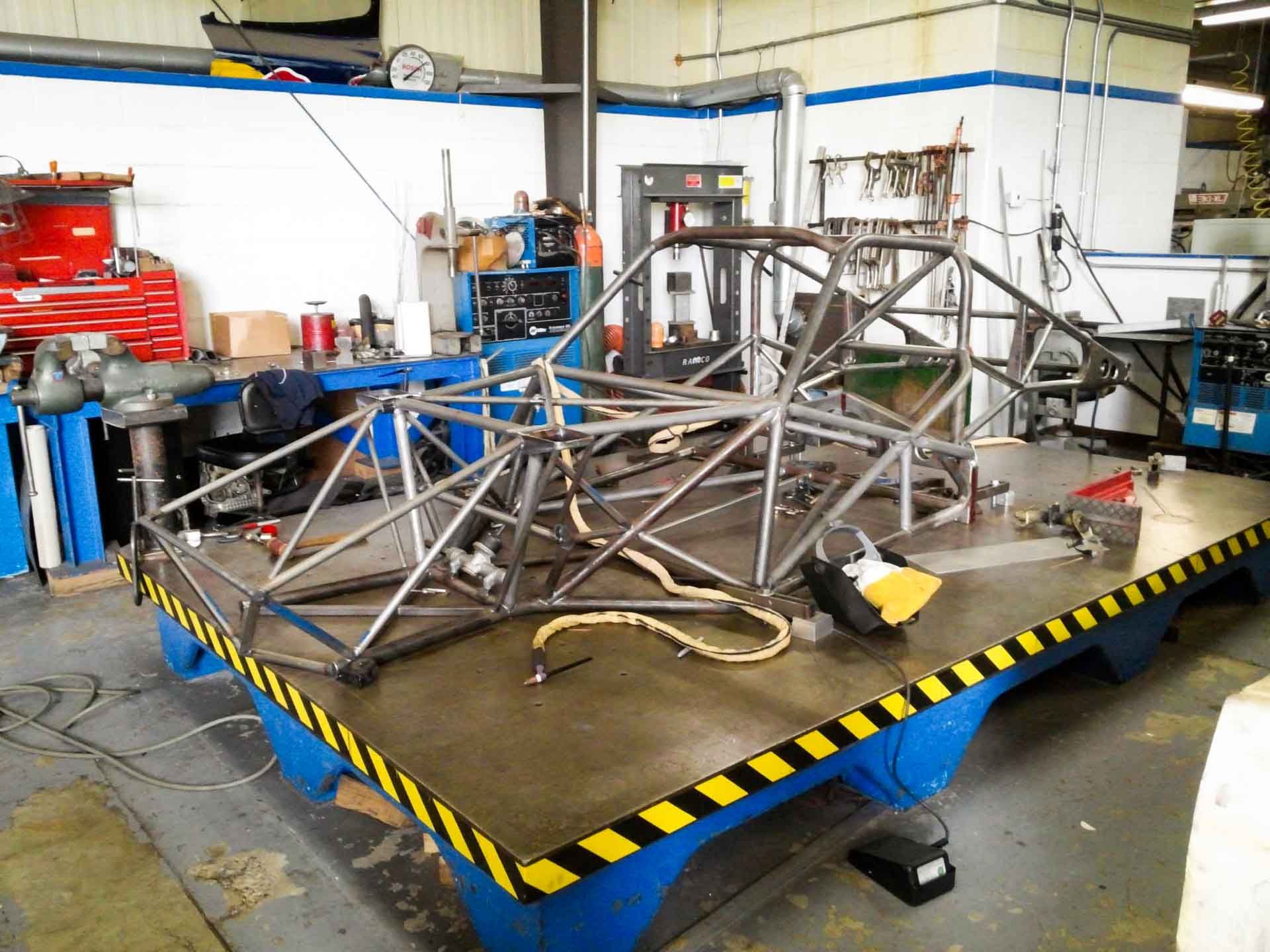 porsche 935 chassis fabrication