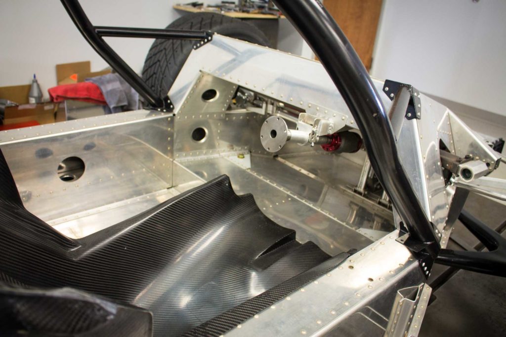 porsche 962 monocoque race car chassis project