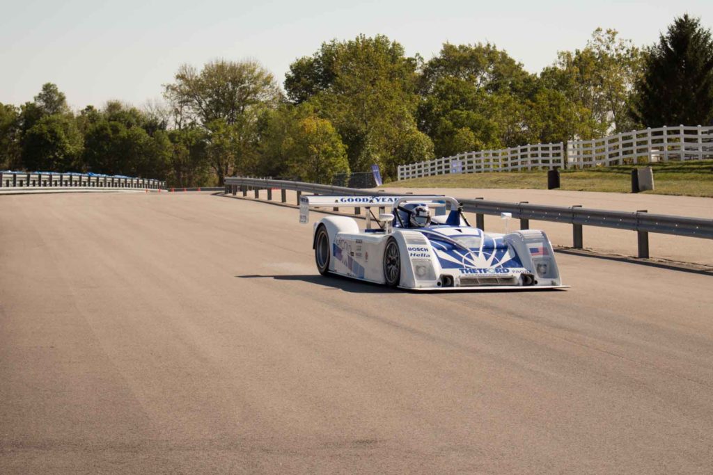 redstone at putnam park race track with riley & scott mk III