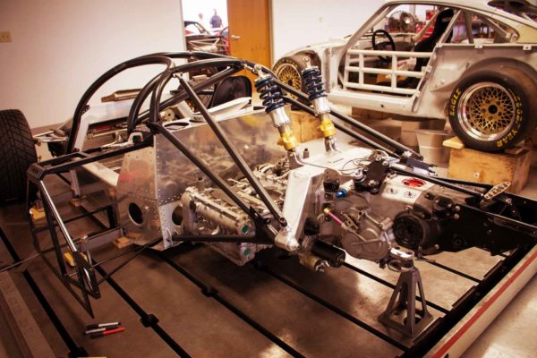 redstone porsche 962 fabrication