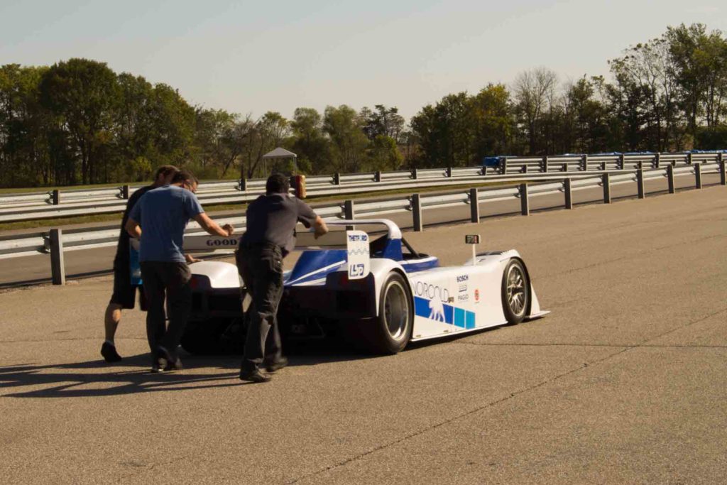 redstone race track support at putnam park with riley & scott mk III