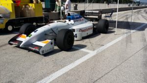 tyrrell formula 1 car at race track