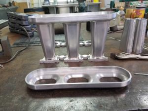 redstone-porsche-962-lower-intake-manifold-plenum-fabrication